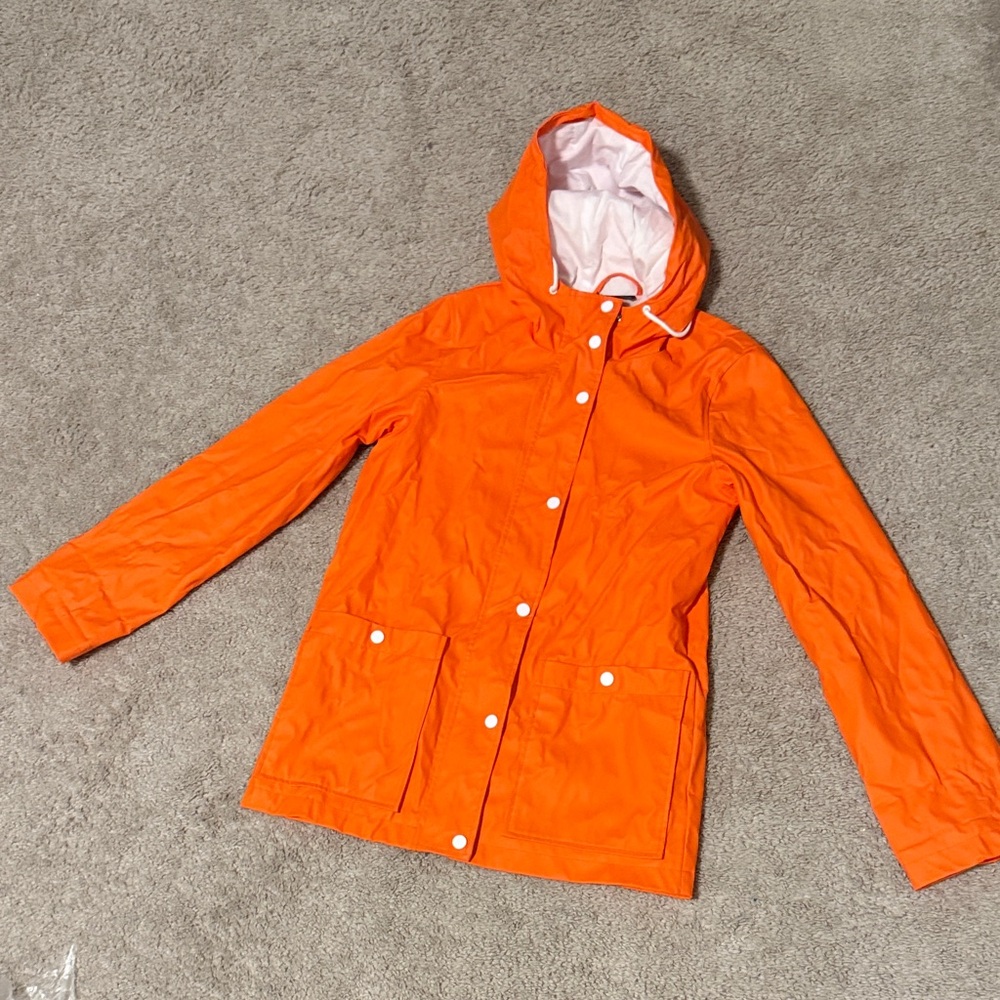 Topshop Bright Orange Utility Jacket